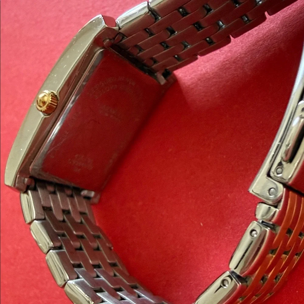 Caravelle New York Two-Tone Crystal Accent Women’s Watch - Gold & Silver - Picture 4 of 7